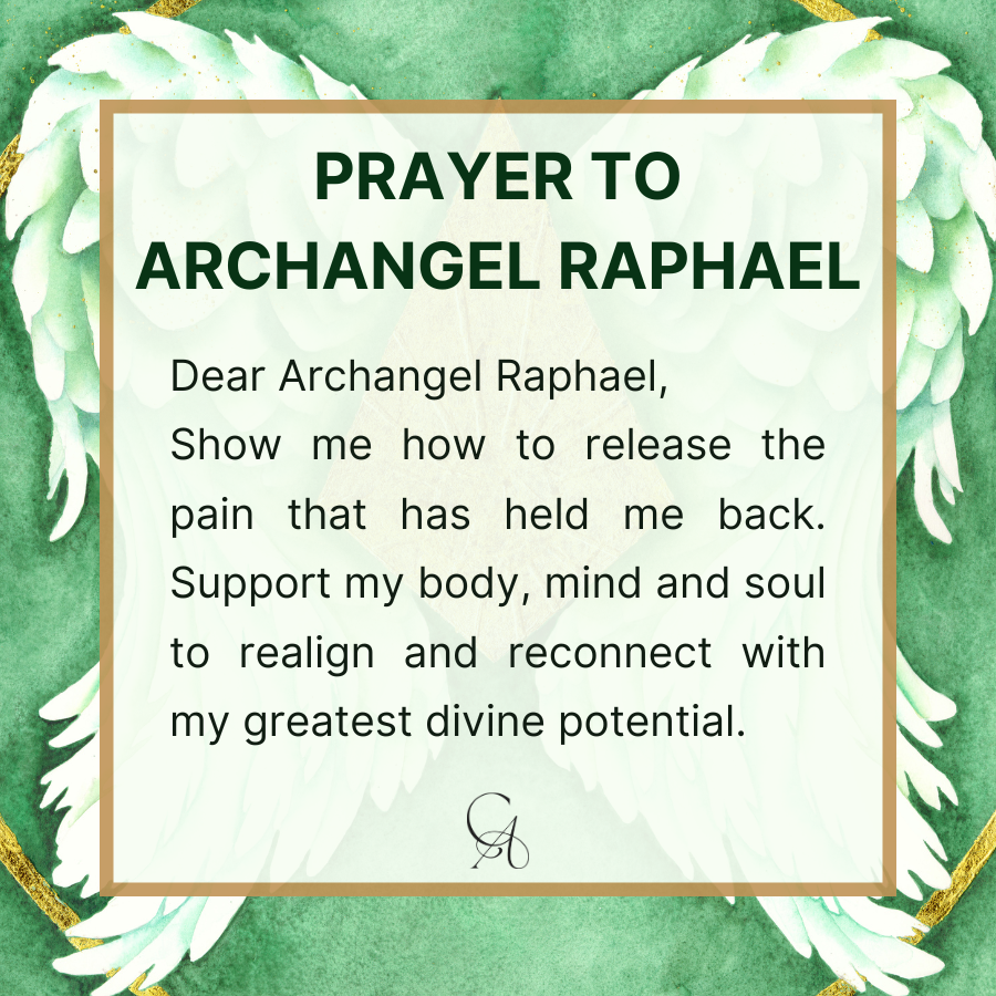 Archangel Prayer Magnet — Cristina Aroche